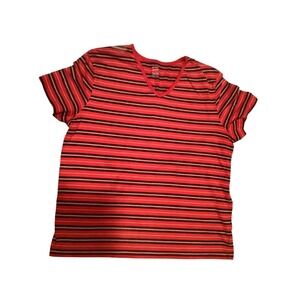Jennifer Lauren‎ Women's  Size XL Shirt Multi Striped RN#65320